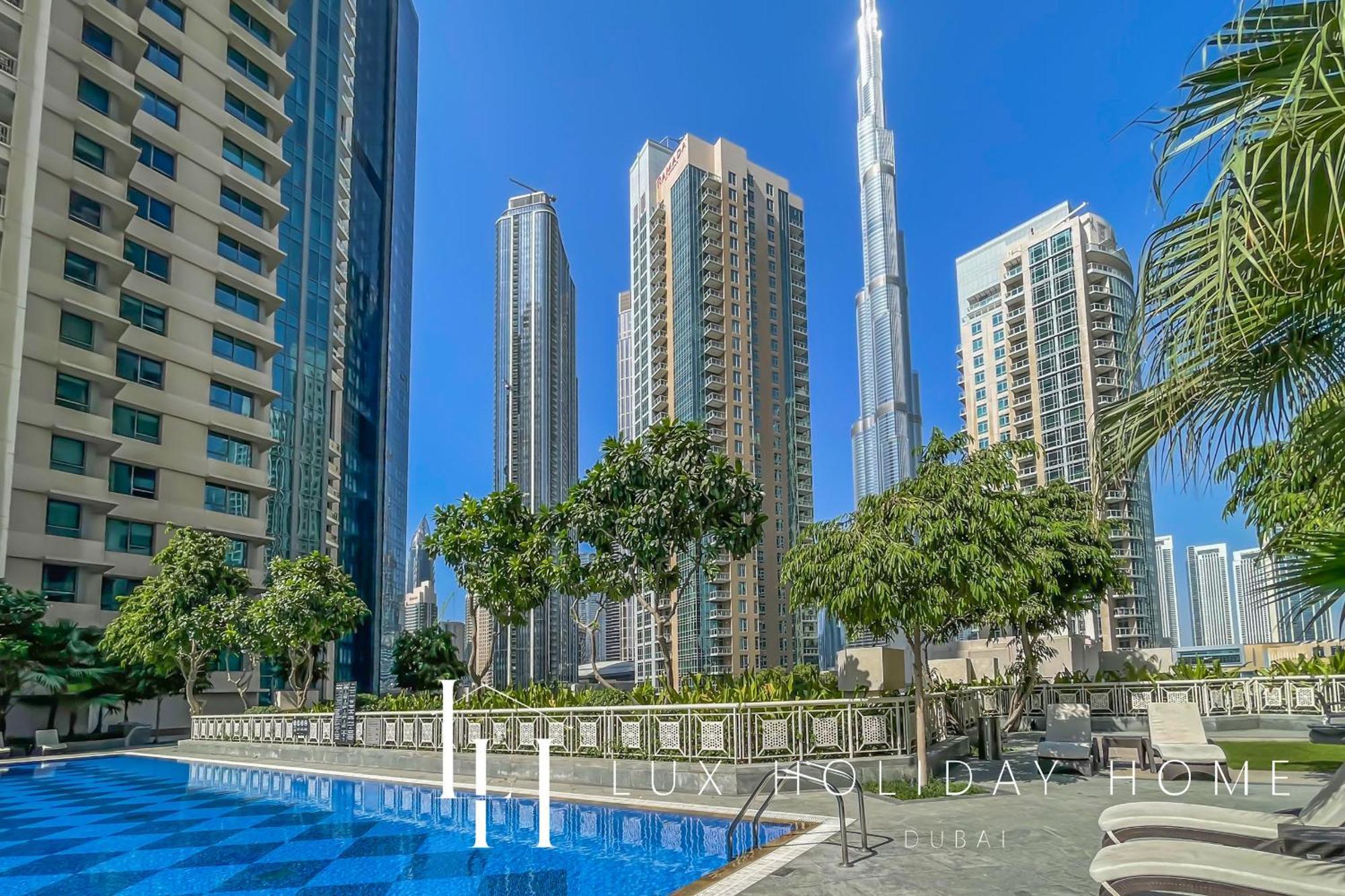 Lux The Burj Khalifa Fountain View Apartment